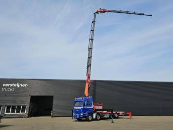MAN TGS 35.500 8x4-6 / PALFINGER 92 t/m CRANE +JIB